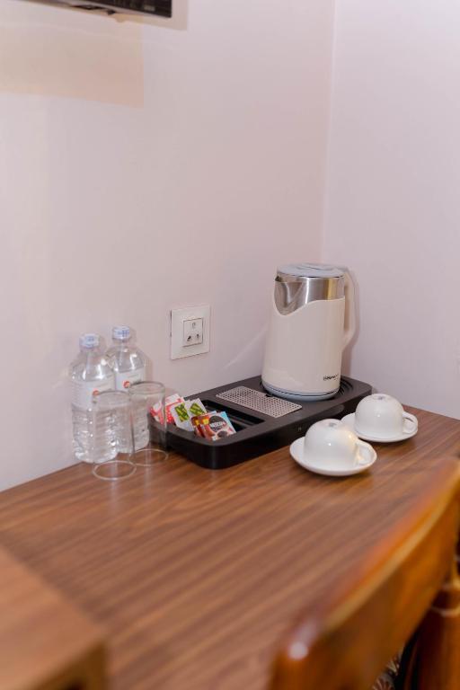 Příslušenství pro přípravu čaje a kávy v ubytování Bojinee Resort