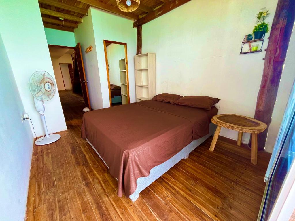 Postel nebo postele na pokoji v ubytování Roma beach
