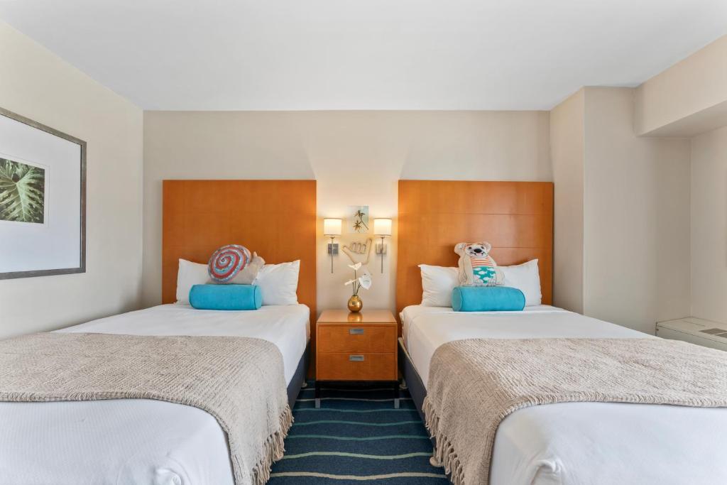 Ala Moana Hotel Condo 15th floorにあるベッド