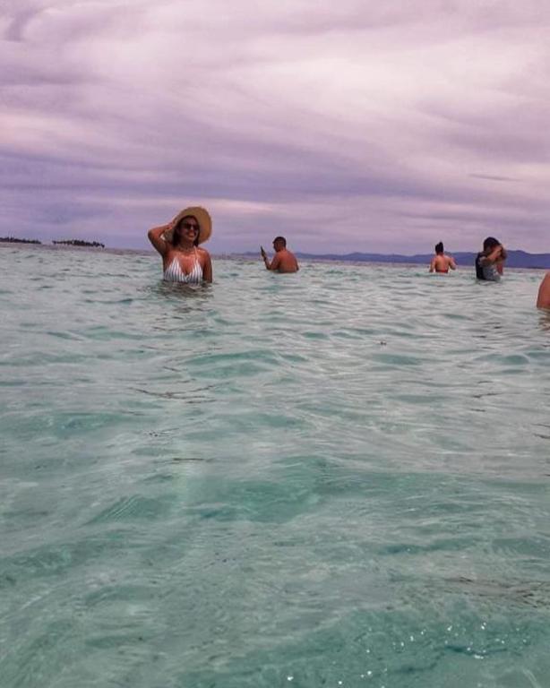 Os clientes hospedados em isla de san blas