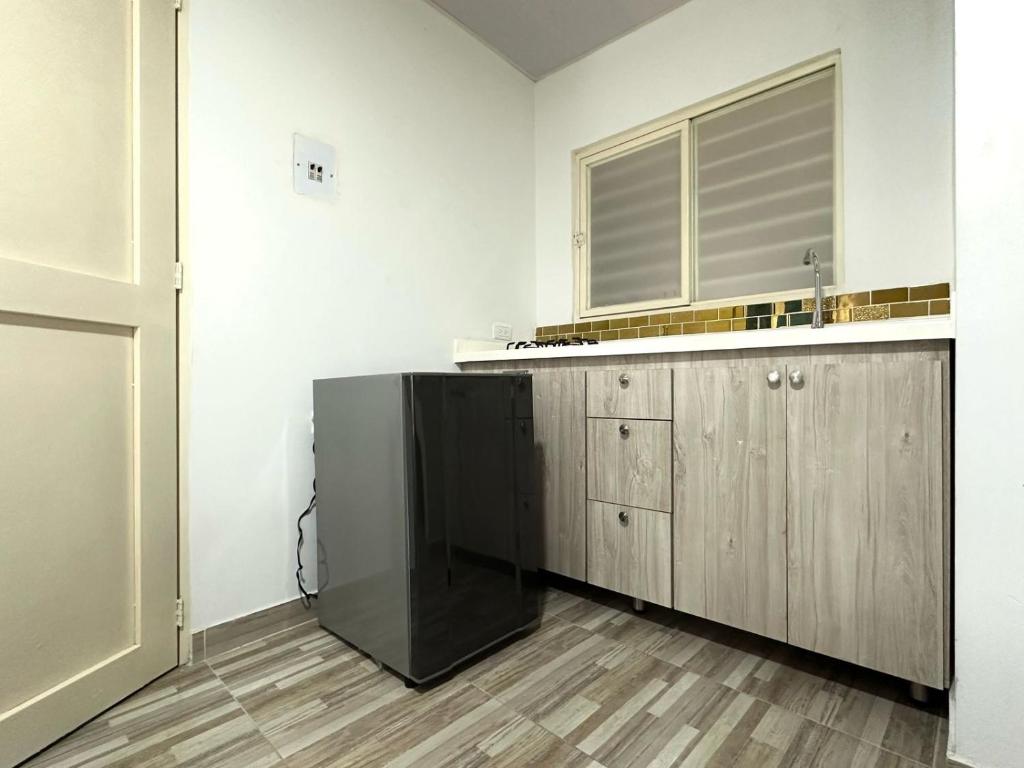 Kuchyň nebo kuchyňský kout v ubytování HospedArte Cali