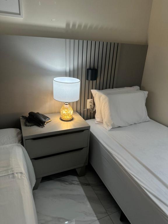Postel nebo postele na pokoji v ubytování Flat Tropical