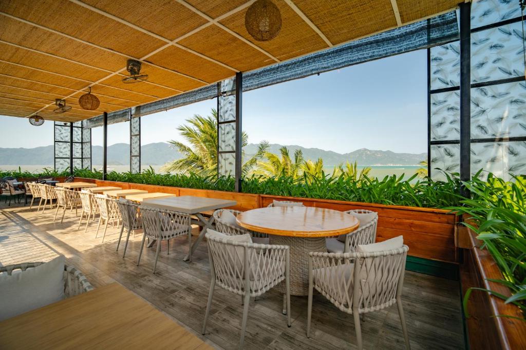 Balkón nebo terasa v ubytování Green Oasis Nha Trang Resort
