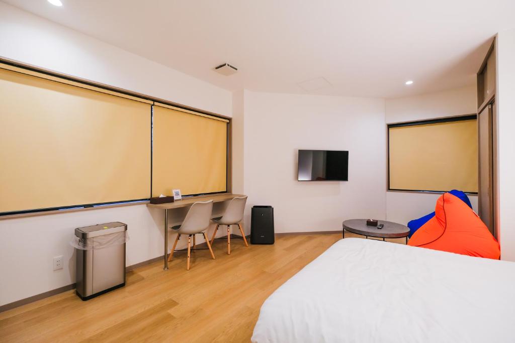 Μια τηλεόραση ή/και κέντρο ψυχαγωγίας στο HOTEL ALL IN Kumamoto