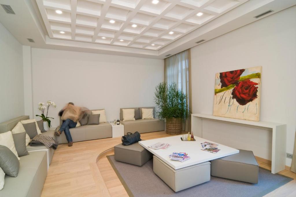 Posezení v ubytování Hotel Di Varese