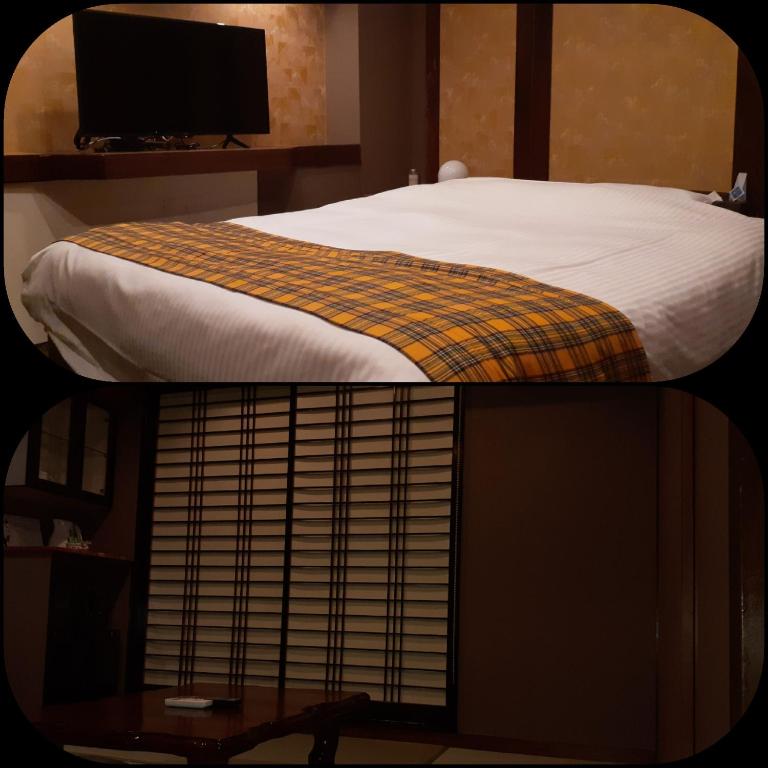 Postel nebo postele na pokoji v ubytování HOTEL MAX plus