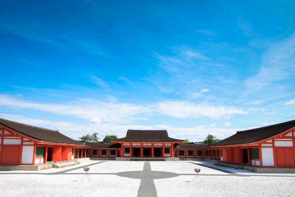Budova, kde se ryokan nachází