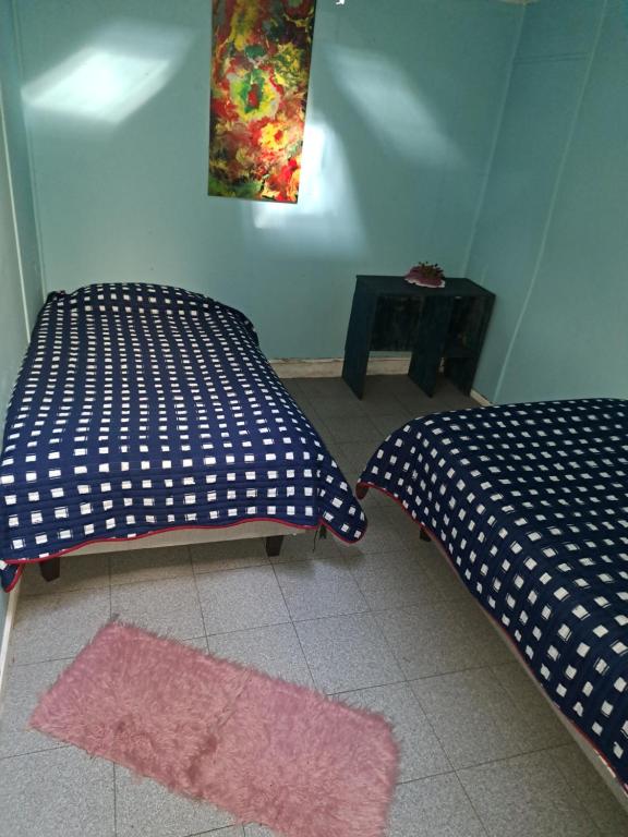 Postel nebo postele na pokoji v ubytování Hostal San Rafael Patagonia