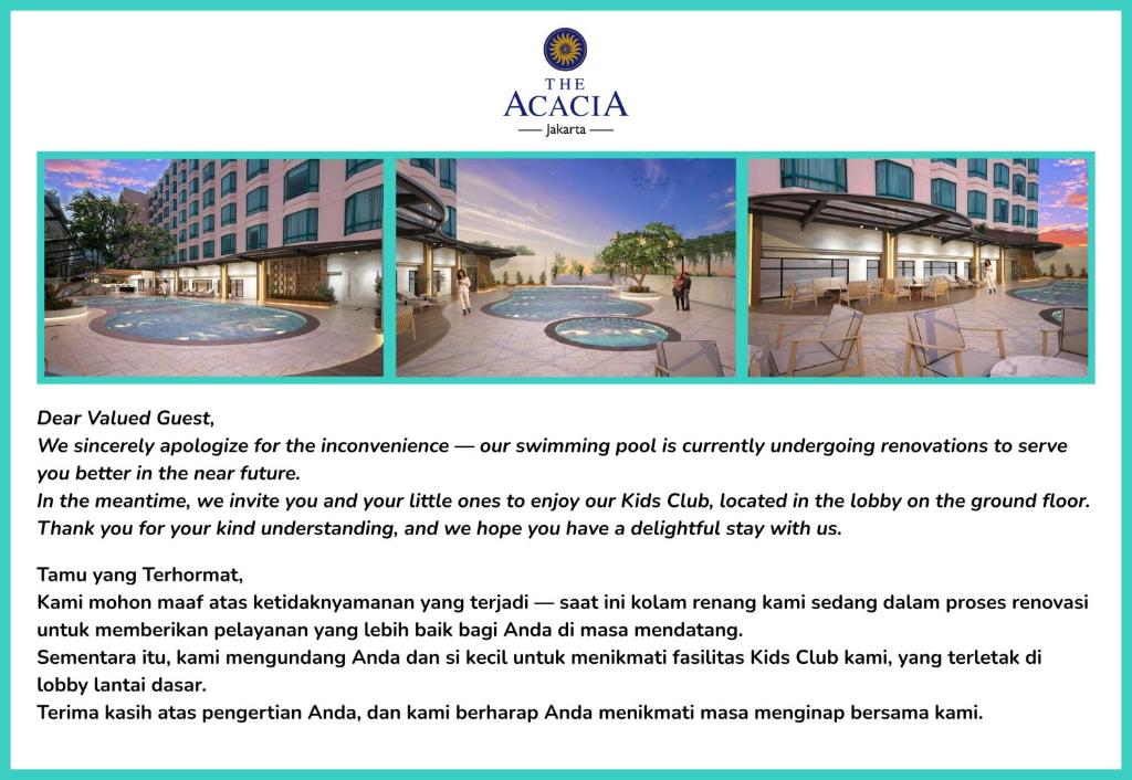 Fotografie z fotogalerie ubytování The Acacia Hotel Jakarta v destinaci Jakarta