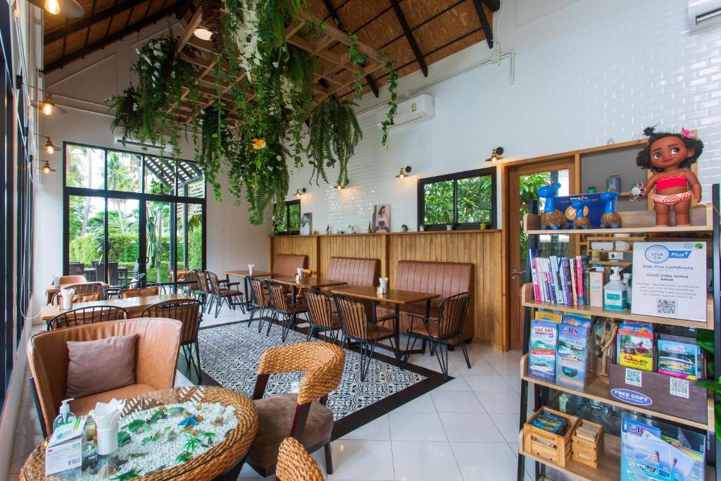 Restaurace v ubytování CHUZ Villas Samui SHA Plus