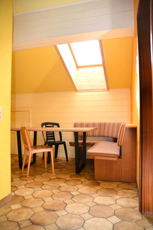 Posezení v ubytování Ferienwohnung Ziersch