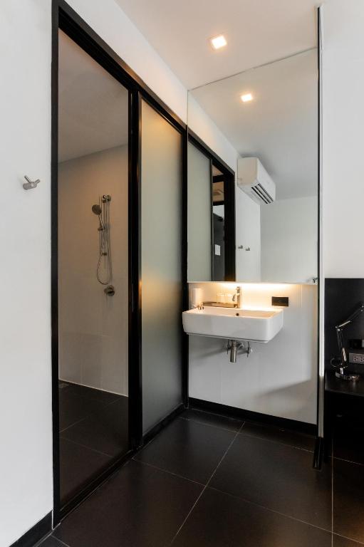 The bathroom