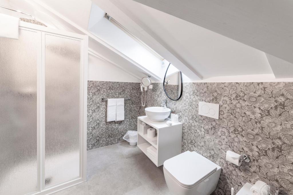 Kúpeľňa v ubytovaní Hotel Due Palme