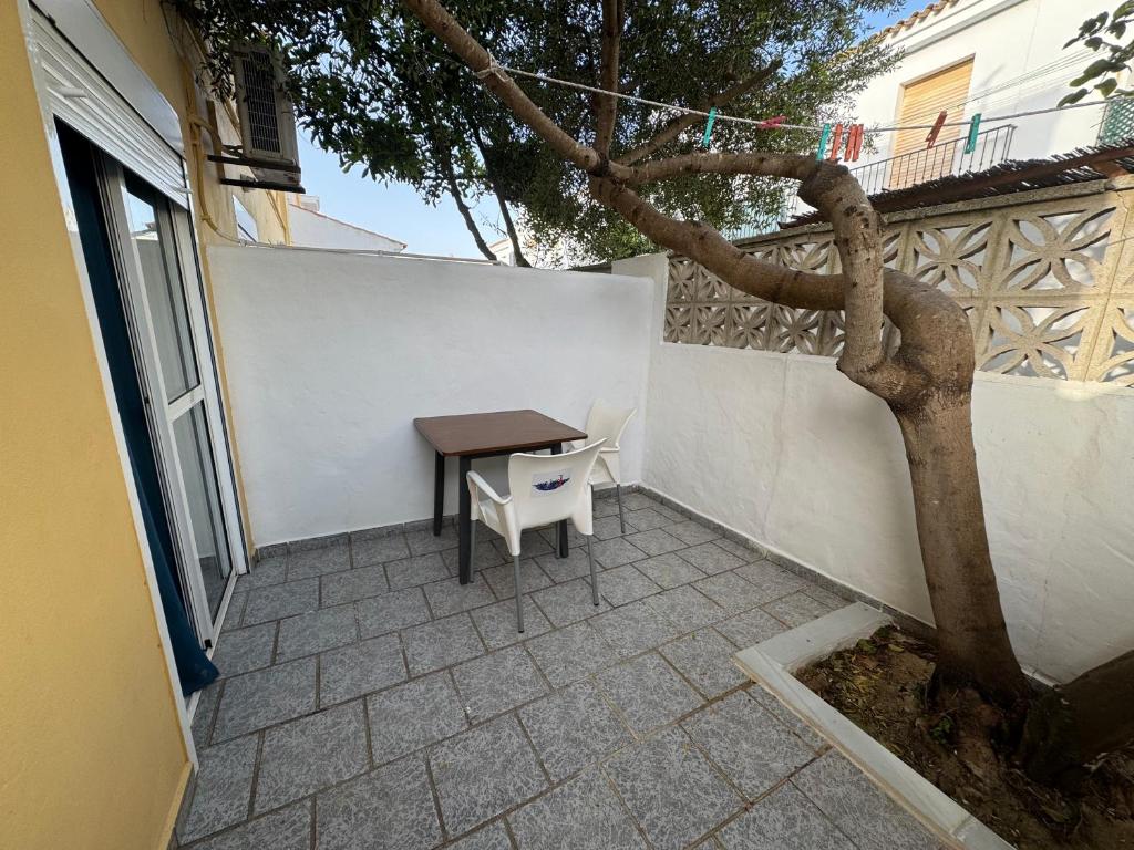 Balkón nebo terasa v ubytování Hostal Miramar