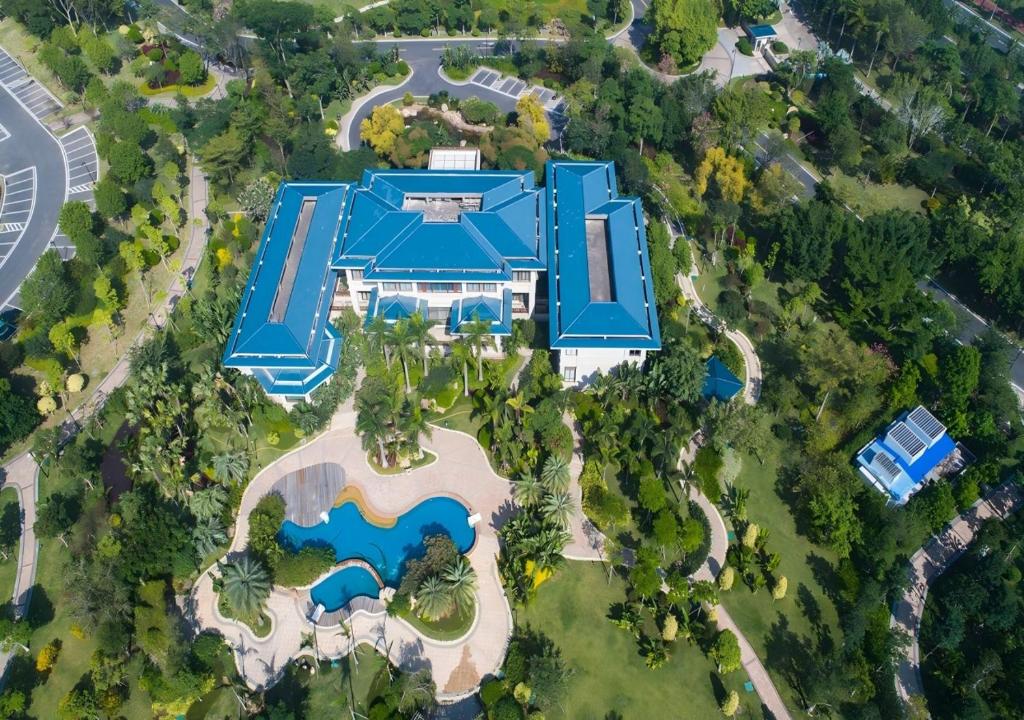 Bazén v ubytování Seaview Resort Xiamen nebo v jeho okolí