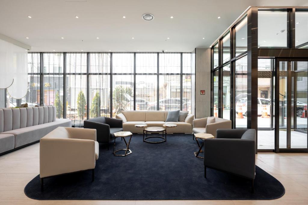 Posezení v ubytování Gyeongju city hotel
