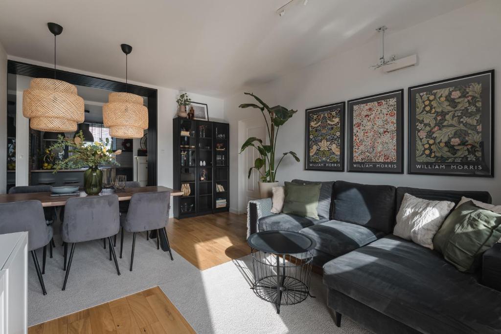 Χώρος καθιστικού στο ApartView Suite 34