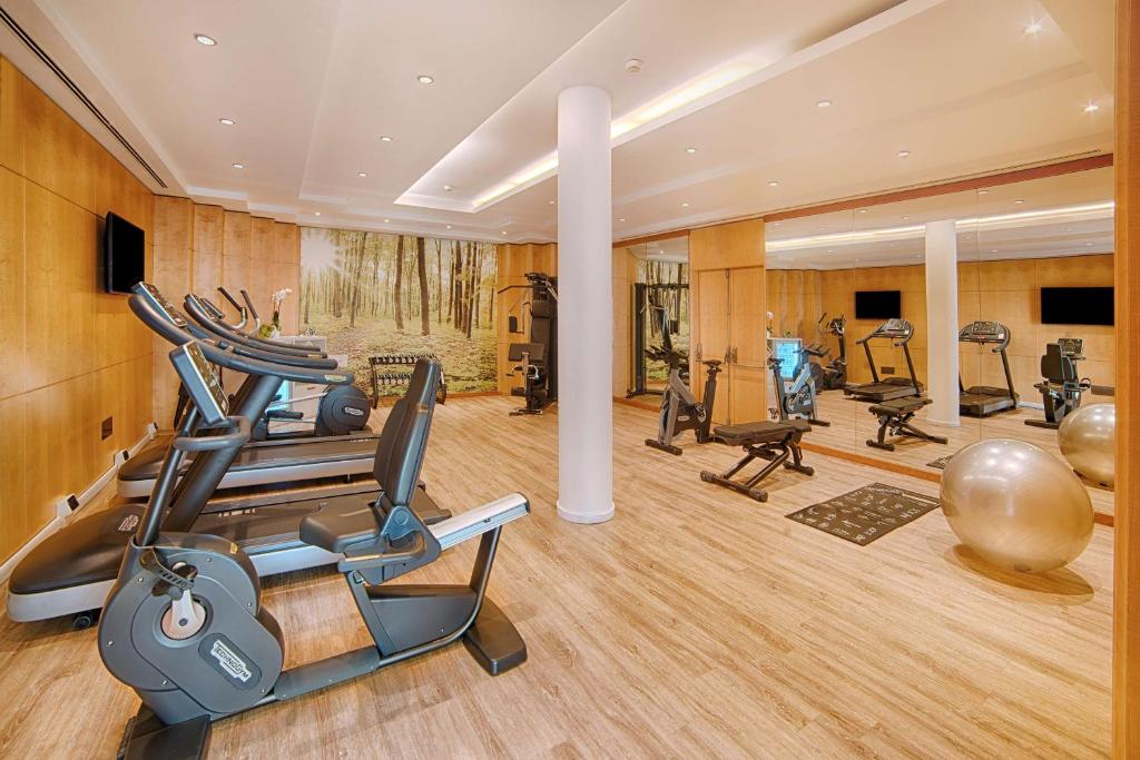 Fitness centrum a/nebo fitness zařízení v ubytování NH Lecco Pontevecchio