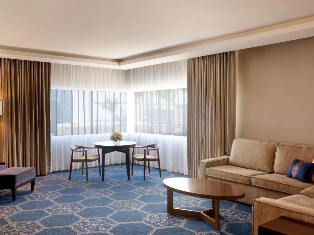 Posezení v ubytování Fairmont El San Juan Hotel