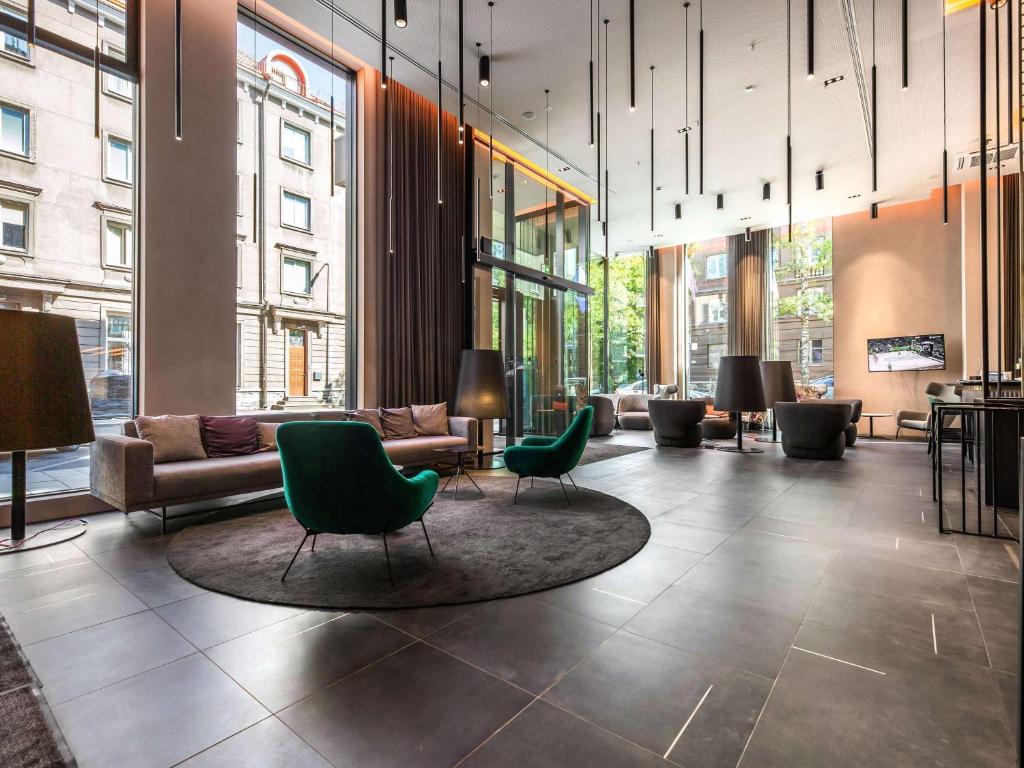 Istumisnurk majutusasutuses Movenpick Hotel Tallinn
