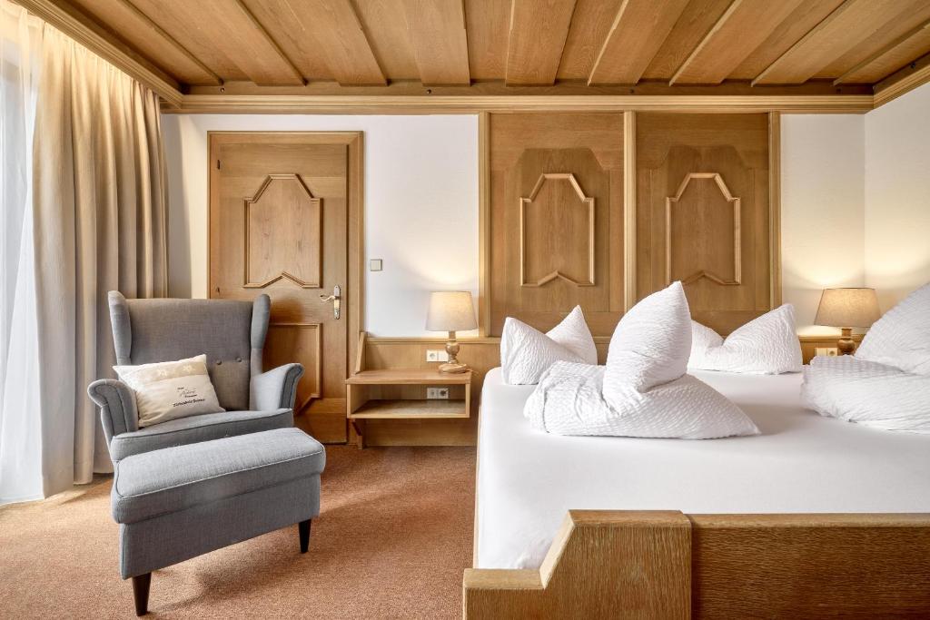 Voodi või voodid majutusasutuse Hotel Auderer toas