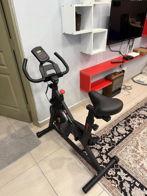 Fitness centrum a/nebo fitness zařízení v ubytování AYAAN GAMING HOME at Quintet Play Free GranTurismo
