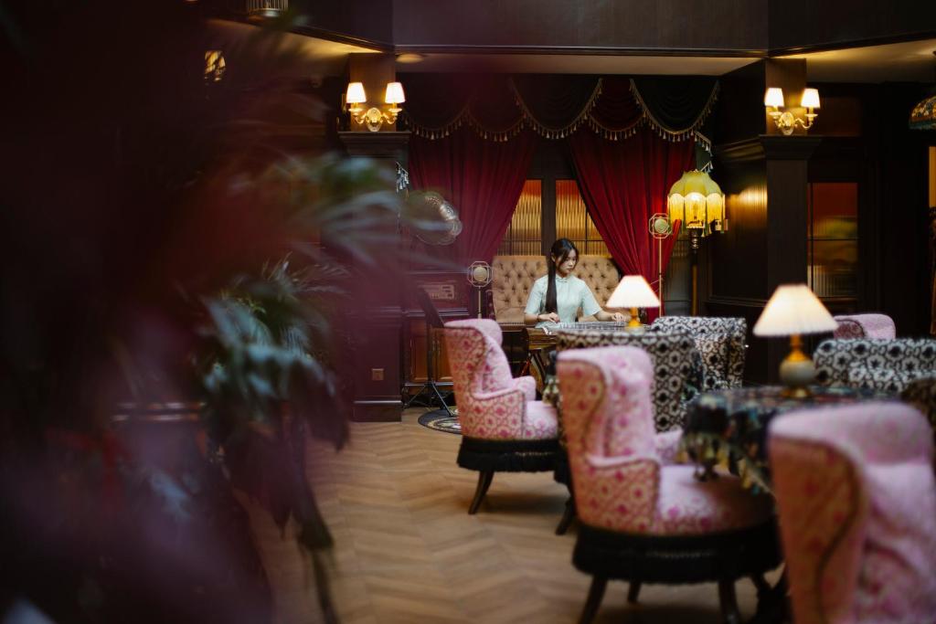 لابی و فضای عمومی Beijing Xiaofengxian Former Residence Hotel Tiananmen Square Qianmen Store - تصویر ۵