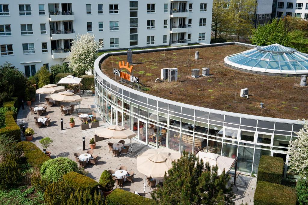 New Living Home Residenzhotel Hamburg - Resim 9