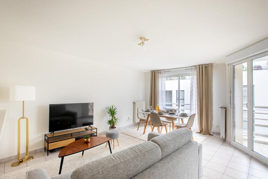 Appartement lumineux 3 frontières parking gratuit – photo 5