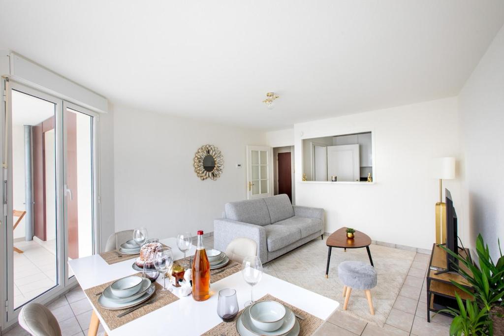 Appartement lumineux 3 frontières parking gratuit – photo 16