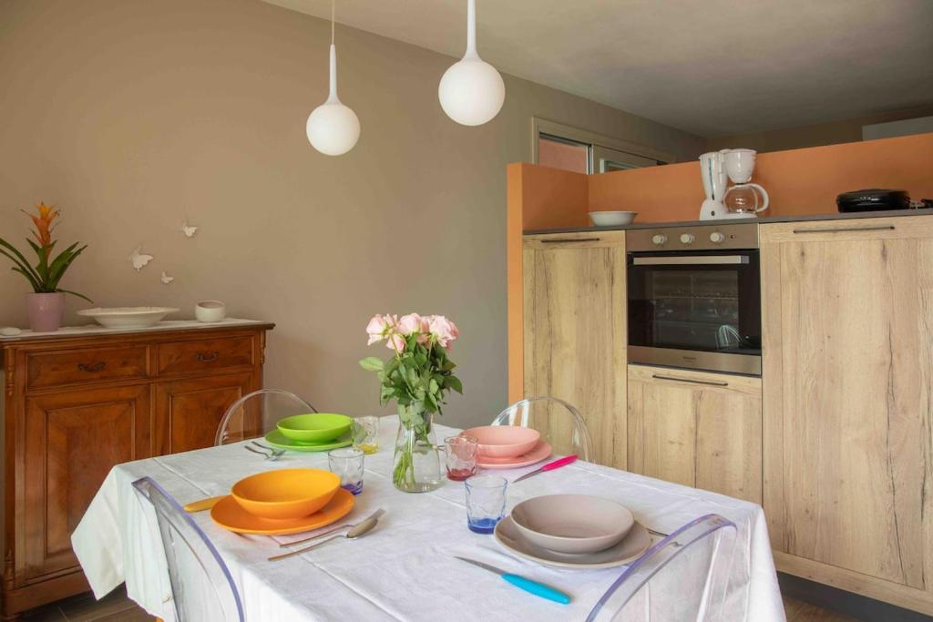 Kuchyňa alebo kuchynka v ubytovaní Casa Bonelli