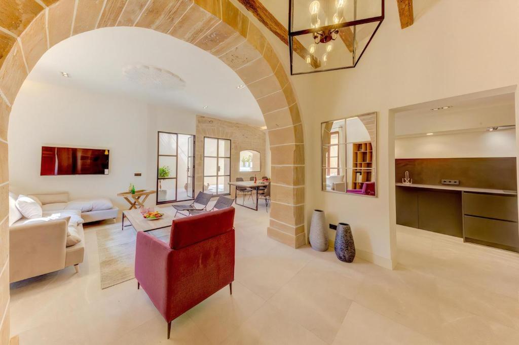 Posedenie v ubytovaní Charming Pollensa Villa Alicanti 4 Bedrooms Positioned In The Heart Of Old Town