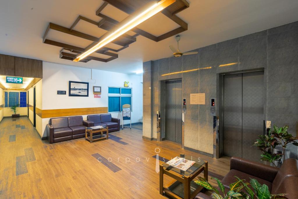 Posezení v ubytování SEL Nibash Hotel & Serviced Apartments
