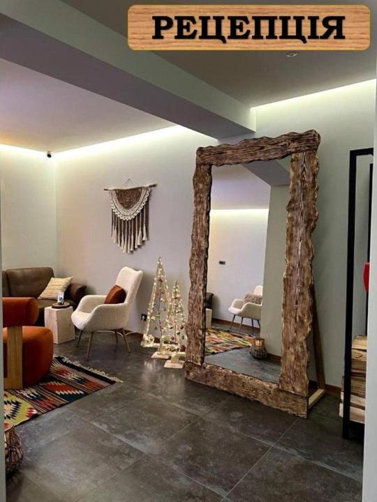 Posezení v ubytování AINO Hotel