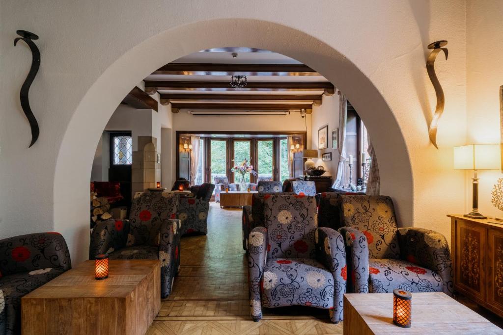 Posezení v ubytování Hotel L'eau Vive