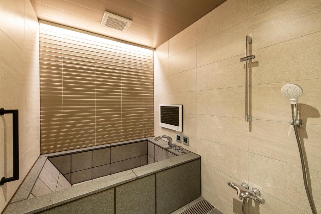 Koupelna v ubytování TERRACE HOTEL f 新大阪