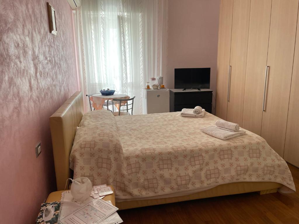 Postel nebo postele na pokoji v ubytování Francesca