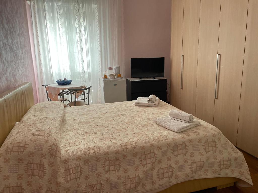Postel nebo postele na pokoji v ubytování Francesca