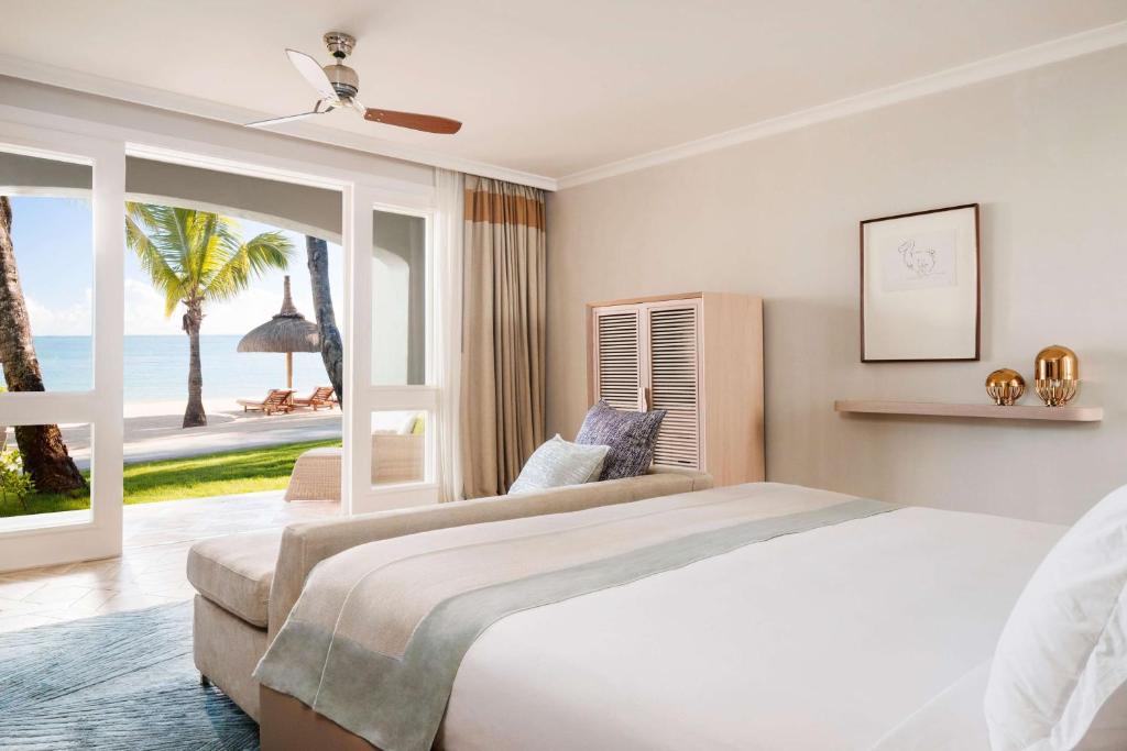 Postel nebo postele na pokoji v ubytování One&Only Le Saint Géran, Mauritius