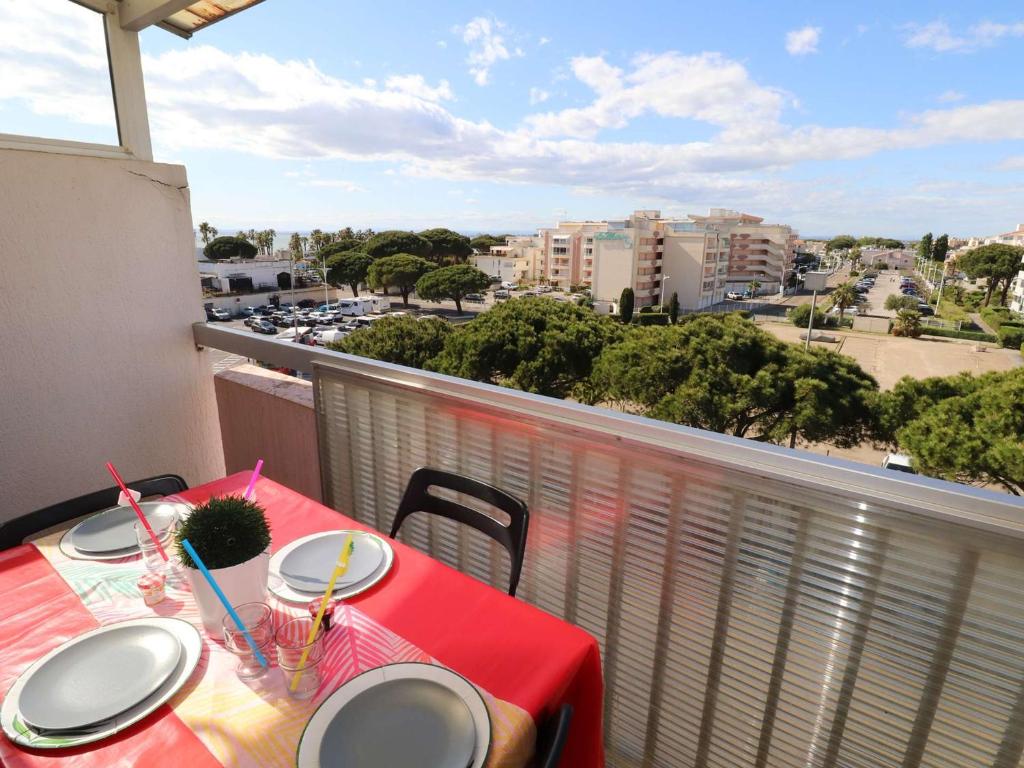 Balkón alebo terasa v ubytovaní Studio Cabine 4 pers proche mer et commerces - FR-1-307-208