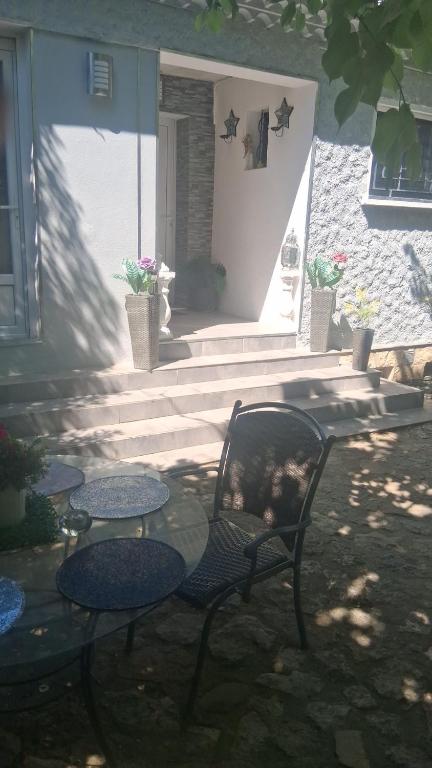 Patio nebo venkovní prostory v ubytování Petit coin de paradis