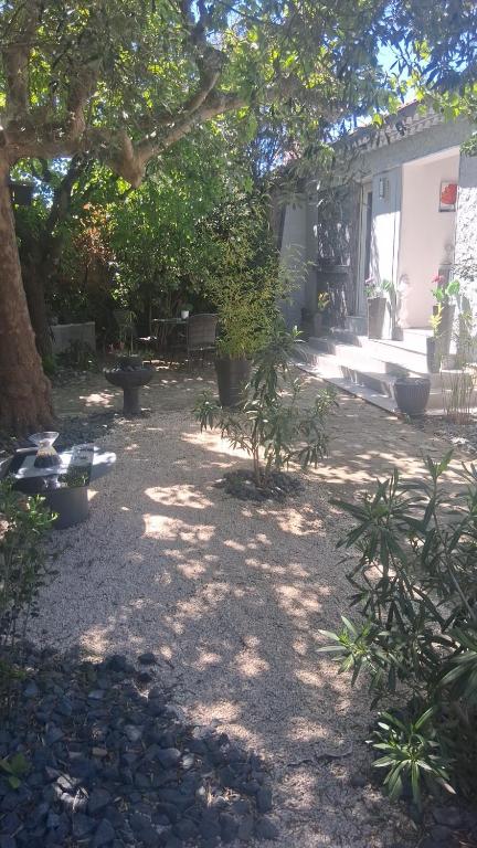 Zahrada ubytování Petit coin de paradis