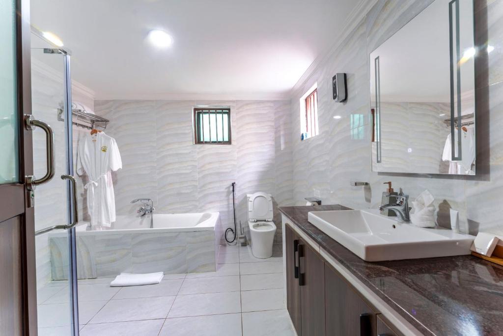 Koupelna v ubytování Light Villas Gigiri