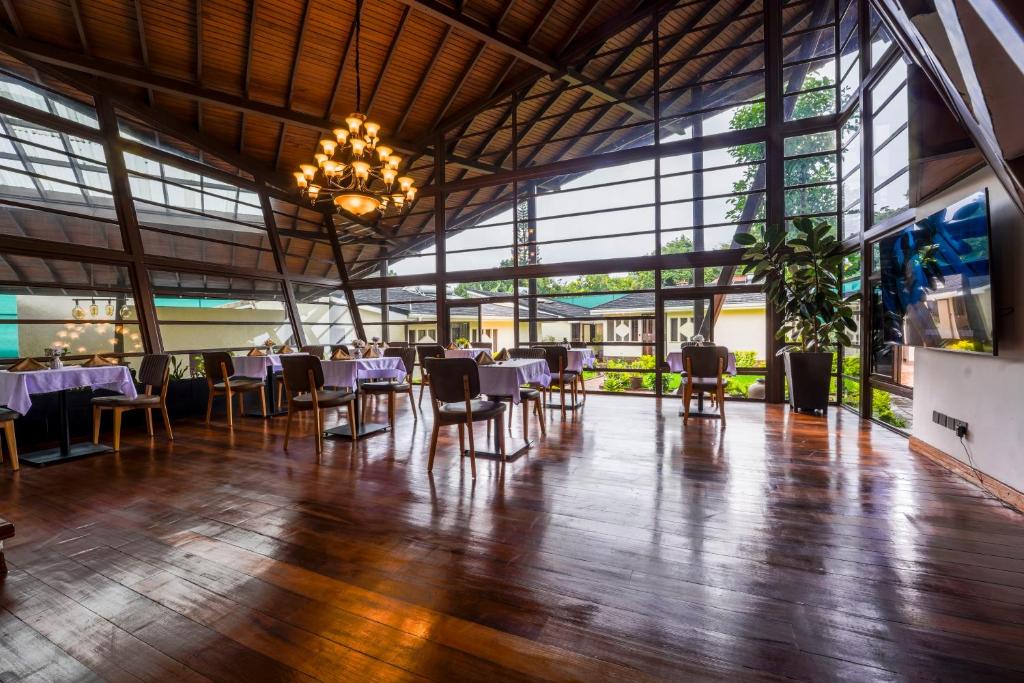 Restaurace v ubytování Light Villas Gigiri