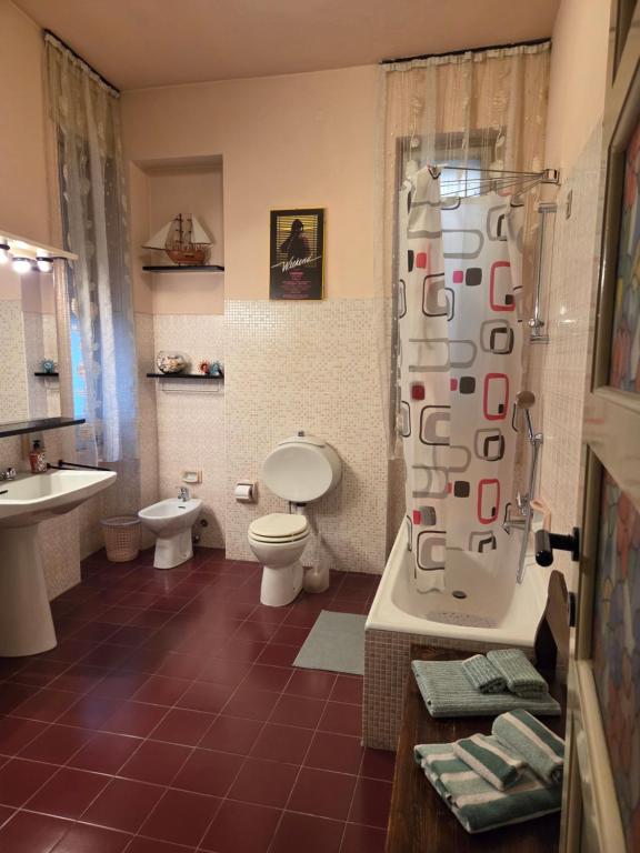 Koupelna v ubytování SCALETTE ROOM
