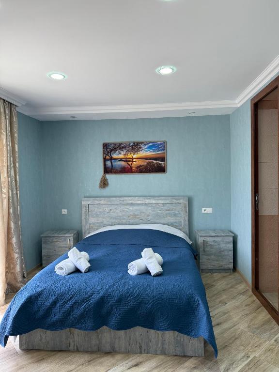 Postel nebo postele na pokoji v ubytování Guest house LALO