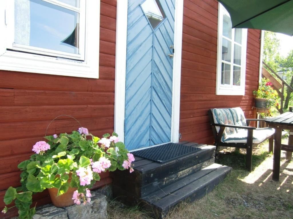 Zahrada ubytování Vandrarhemmet Tallbacka/Ängelsberg Hostel