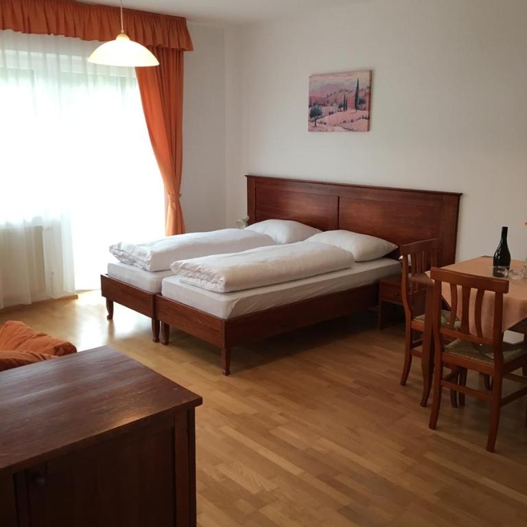 Postel nebo postele na pokoji v ubytování Sporthotel am Ötscher