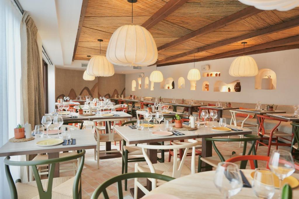 Restaurace v ubytování Roc Seven Biarritz