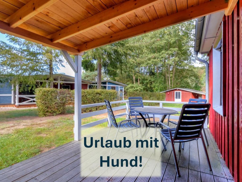 Bygningen som feriehuset ligger i